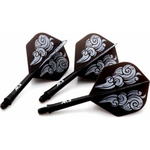 CUESOUL Rost Integrated Dart Shaft and Flights Standard Shape,Set of 3 pcs