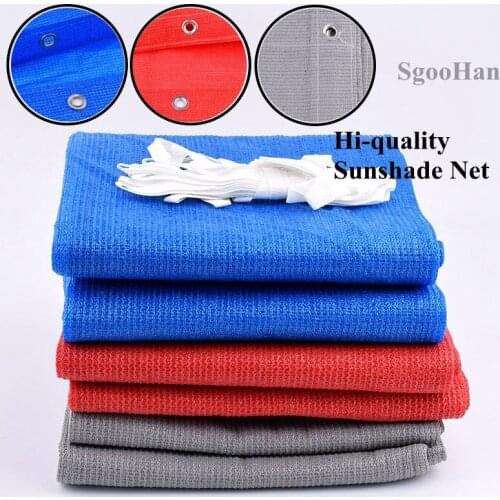 2x2m Hi-quality HDPE Anti-UV Sunshade Net Garden Succulent Plant Cover Shelter Swimming Pool Sun Shading Net Outdoor Awning