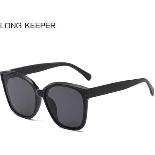 Cat Eye Women Sunglasses Oversized Fashion Summer Shades Sun Glasses Female Driving Traveling UV400 Protection Goggles Eyewear