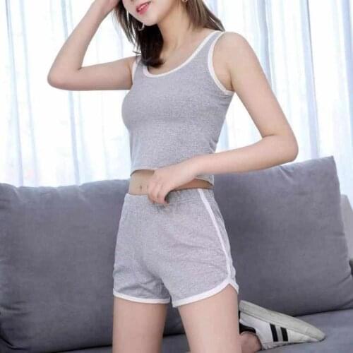 Summer Womens Sports Two-Piece Set Tees & Shorts Skinny And Sexy Women Sports Suit Plus size S-XL P2233