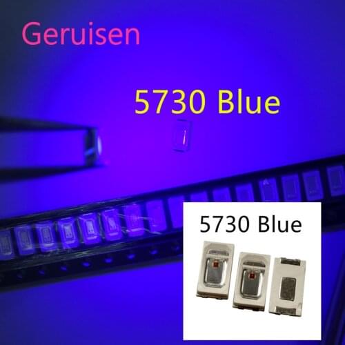 5730/5630 SMD Blue LED Light Emitting Diode SMD LED 5730 blue Surface Mount Led 460-470NM 3.0-3.6V Ultra Birght Led 100PCS