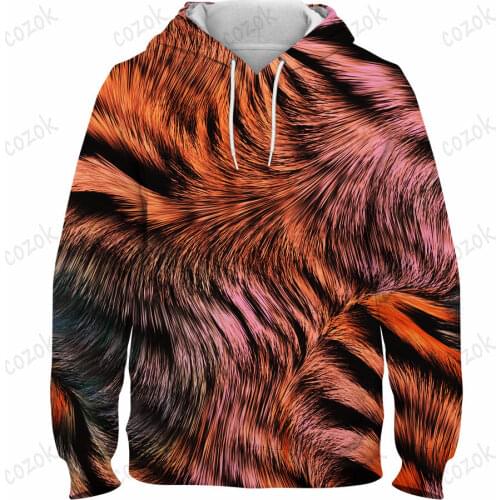 COZOK Men's Hoodies With Fur
