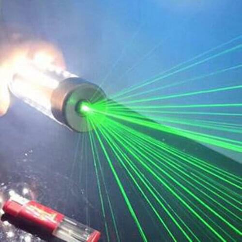 Thrisdar LED Strobe Baton With Topper Green Red Laser Projector Light Champagne Fireworks Flashing Stick Service Sparklers