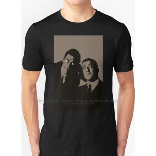 Jeeves And Wooster T Shirt 100% Pure Cotton Jeeves And Wooster Stephen Fry Hugh Laurie
