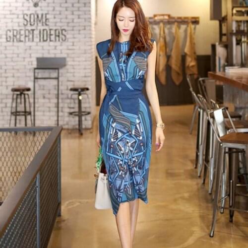 LLZACOOSH Office Summer Dresses