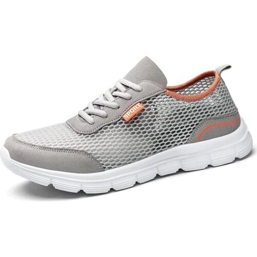 2021 Summer Mens Soft Loafers Lazy Shoes Lightweight Mesh Casual Shoes Outdoor Sneakers Tenis Masculino Zapatillas Hombre