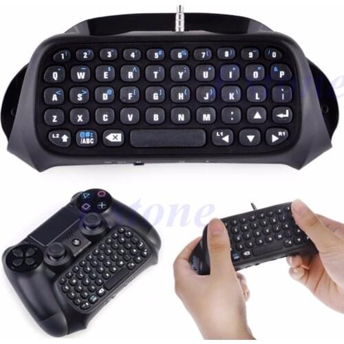 New Wireless Bluetooth Keyboard Keypad Chatpad For Game 4 Controller PS4 PlayStation