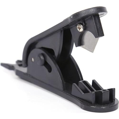 Black Tube Scissors PE Pipe Cutter Stainless Steel Blade Plastic Body Garden Irrigation Plant Tool Water Purifier Hose Cut Knife