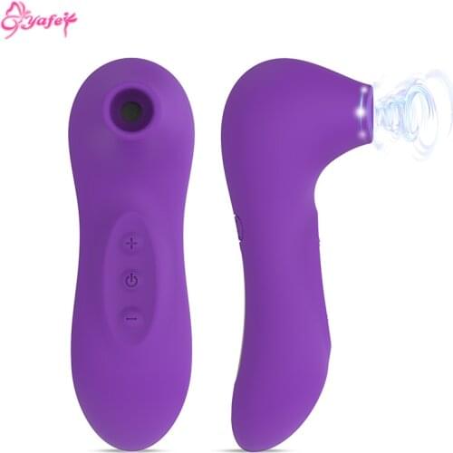 Rechargeable Sucking Vibrator Clitoris Masturbator Nipple Dildo Waterproof G-spot Stimulator Massage Adult Sex Toy for Woman