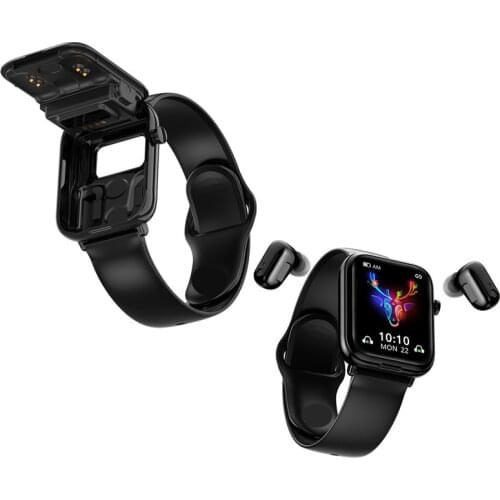 X6 Smart Watch TWS Bluetooth Earphone 2In1 Heart Rate Blood Pressure Monitor Sport Smartwatch Fitness Clock for Android IOS