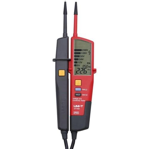 UNI-T UT18D 690V AC DC Voltage Meter Metal Detector Digital Voltmeter Waterproof Test Pen LCD Display RCD Test Auto Range