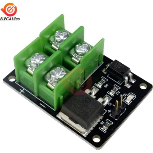3V 5V Low Control High Voltage Switch Mosfet Module For Arduino Connect IO MCU PWM Control Motor Speed Current 22A
