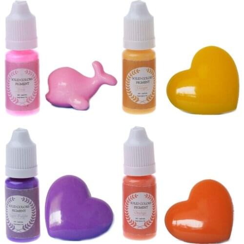 18 Colors Epoxy Resin Dye Solid Liquid Resin Colorant Dye Opaque Pigment Kit