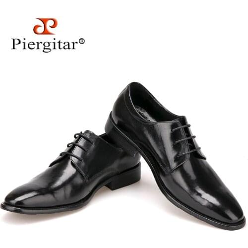 2018 Fashion British Style High Quality Genuine Leather Men Oxfords ,Lace-Up Business Men Shoes Wedding Shoes, Men Dress Shoes