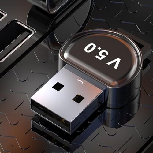 Bluetooth 5.0 Adapter Mini USB Bluetooth Dongle Computer USB Bluetooth Receiver Audio Music Blue Tooth 5.0 Transmitter For PC
