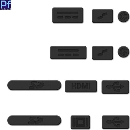 For Apple MacBook Pro 13" 15" Retina / Air 11" 13"(from mid 2011 to mid 2016) Dust plug Protector Anti-dust protection set