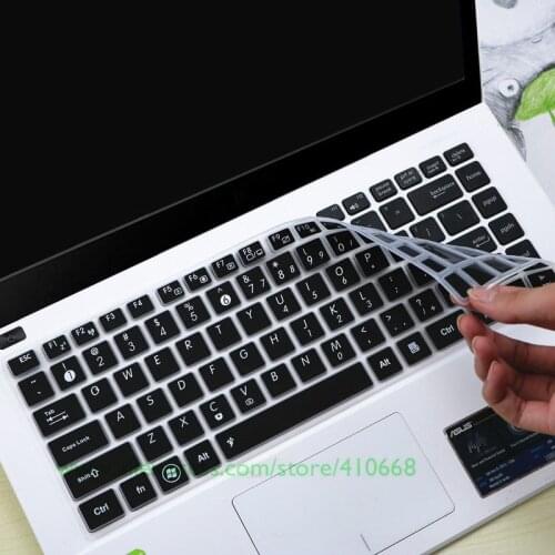 For Asus VivoBook R414U R414uv E403NA A456U A456UR E403N F441U F445 14 inch laptop Silicone keyboard cover Protector Skin Guard