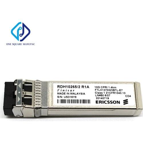 ERICSSON FTLX1370W3BTL-E7 Optical Transceiver SFP 10G CPRI 1310nm 1.4km RDH10265/2 R1A Single-Mode Optical Fiber Transceiver