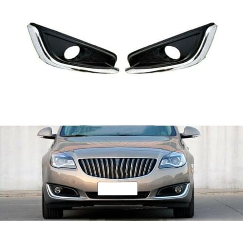 Car Front Bumper Fog Light Lamp Cover Decoration Fit for Buick Regal 2014 2015 2016