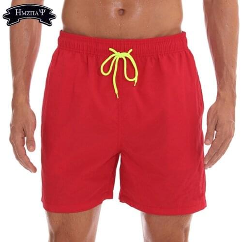 Mens Quick-Drying Swimming Shorts Stretch Beach Surf Shorts Summer Beach Swimming Beach Shorts Sports Fitness Running Shorts