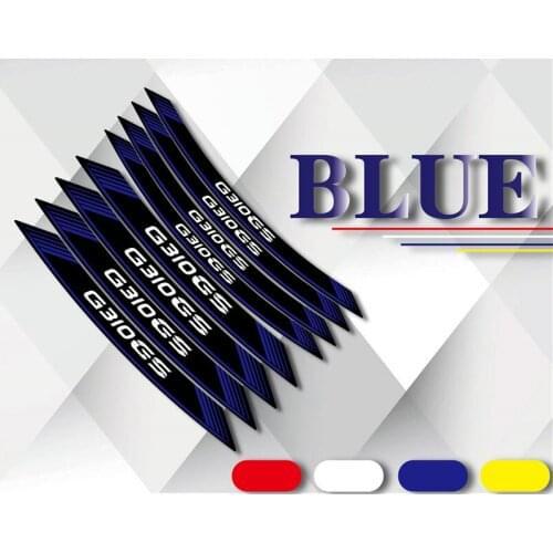 Motorcycle Front Rear Tire Stickers Decorative Reflective Custom Logo Creative Sticker Accessories For BMW G310GS G 310GS g310gs