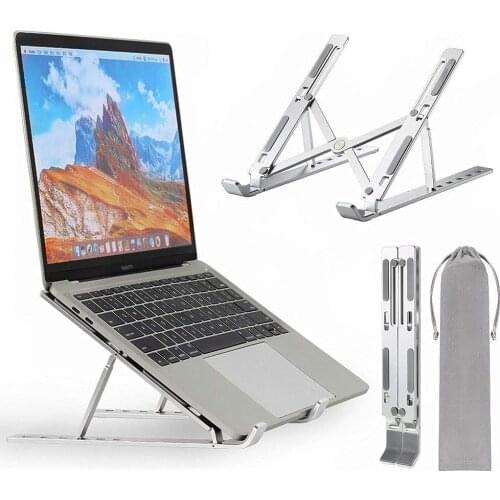 New Foldable Laptop Stand Support MacBook Air Pro ipad Adjustable Desk Monitor Portable Lapdesk Suporte Notebook Printer Stand