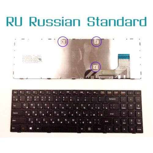 Russian RU Version Keyboard for Lenovo Ideapad 100-15 100-15IBY 100-15IB B50-10 PK131ER1A05 5N20h52634 9z. Laptop