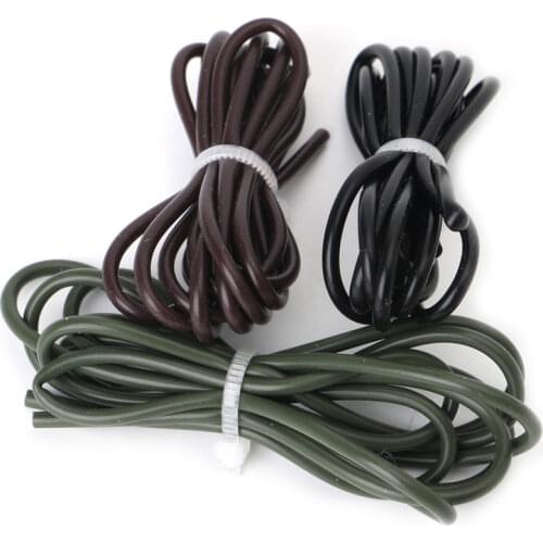 3Pcs Fishing Silicone Rigs Tube Sleeve Pretend Fishing Lines Carping Accessories