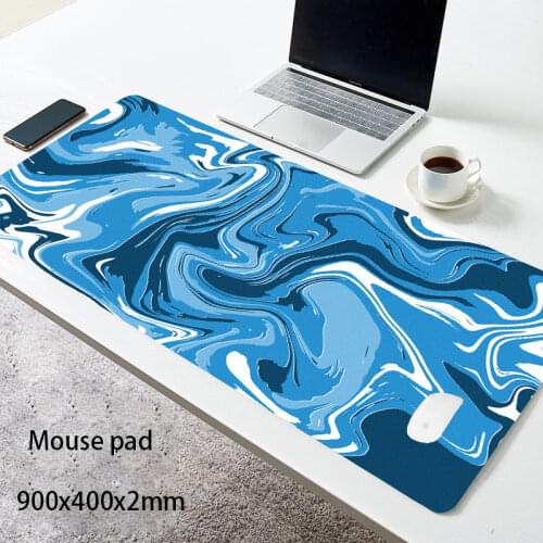 Art Strata Liquid Mouse pad Large Gaming Mousepad Compute Mouse Mat Gamer Stitching Desk Mat XXL non-skid keyboard mouse pad mat