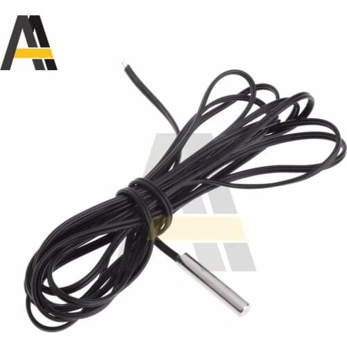1M 2M Waterproof 10K 1% Temperature Sensor Probe NTC Thermistor Thermal Cable Wire For NTC 10K 3435