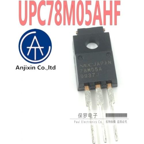 10pcs 100% orginal and new three-terminal regulator UPC78M05AHF 78M05A TO-220F in stock