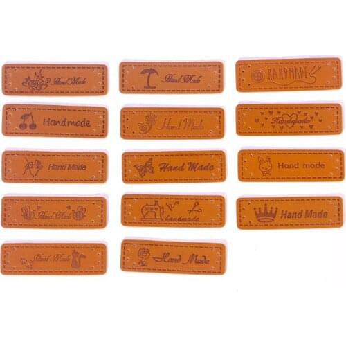 100pcs Cartoon Label Clothes Decoration Label Handmade Sewing Supplies Label Sweater Bag Hat Label Clothing Accessories