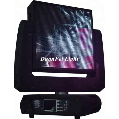 2pcs P5 64x64 led magic moving head display dmx512 control stage lighting for bar dj