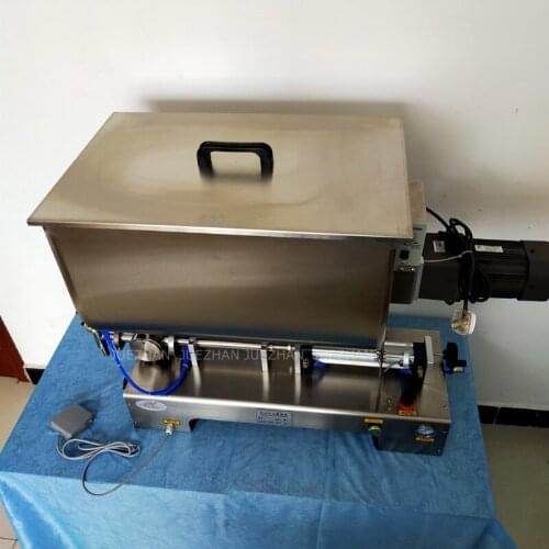 50-500ml Mixing Filling Machine U-shaped Hopper Filling Paste And Liquid Material Filling Machine Mixing Food Safety