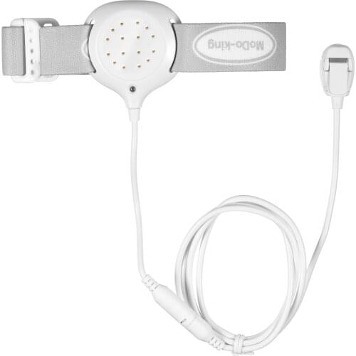 Bedwetting Alarm Enuresis Alarm Electronic Alarm Clock Child Alarm with Light Sound and Vibration for Babies Adults Elder