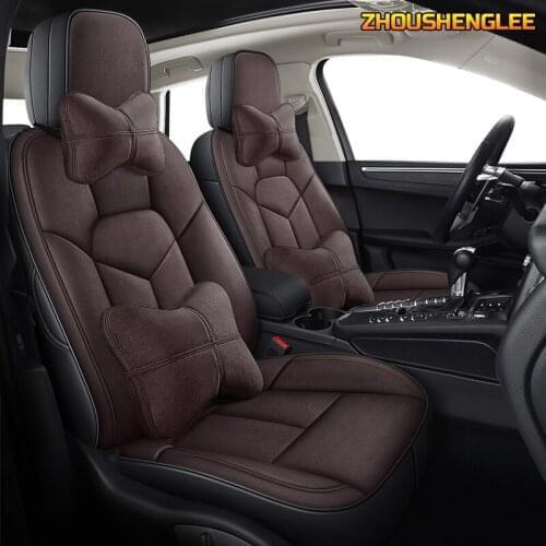 Custom real leather car seat cover for Volvo S80 XC60 S60 C30 C70 V60 V40 XC90 XC40 XC60 XC-Classic S90 S60L car seats