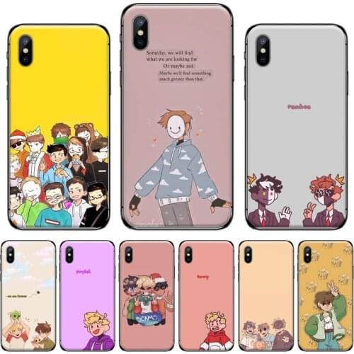 Dream Team Smp Cartoons Phone Case for iPhone 11 12 mini pro XS MAX 8 7 6 6S Plus X 5S SE 2020 XR