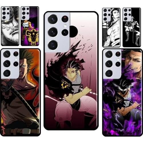 Yami Sukehiro Black Clover TPU Case For Samsung Galaxy S20 FE S10 S8 S9 Plus Note 10 Note 20 S21 Ultra Phone Cover