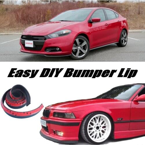 Bumper Lip Deflector Lips For Dodge Dart Front Spoiler Skirt For Car Tuning View / Body Kit / Strip