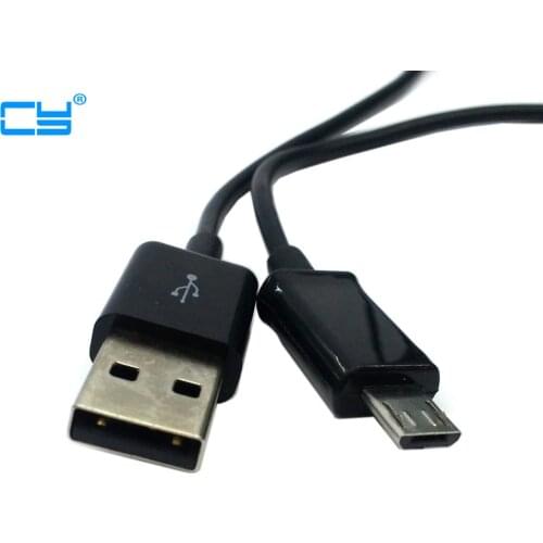 Long 9MM connector White/black Micro USB Data Charge Cable for Samsung Huawei HTC Mobile phone S4 i9100 i9500 N7100 I9220