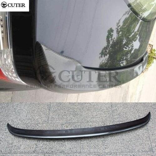E60 5 series AC style Carbon fiber Car Rear trunk Spoiler Wings For BMW Car styling E60 520i 525i 530i body kit 05-09