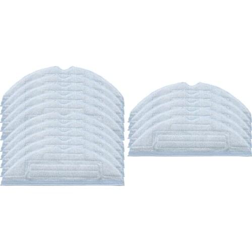 EAS-15 Pcs Replacement Mop Rag Compatible for Xiaomi Roborock S7/ T7S/ T7 Plus,Robotic Vacuum Cleaner Spare Parts