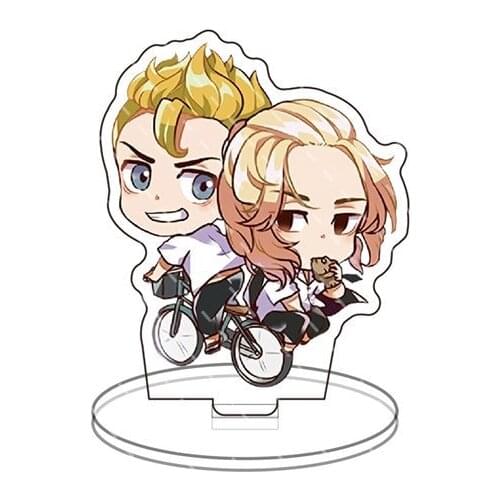 Anime Tokyo Revengers Character Figure Stand Model Cosplay Manjiro Ken Takemichi Hinata Plate Acrylic Figure Model Props