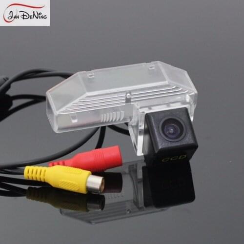 JanDeNing HD CCD Car Rear View Parking/ Backup Reverse Camera/License Plate Light OEM WaterProof For Mazda 6 M6 GH 2008-2013