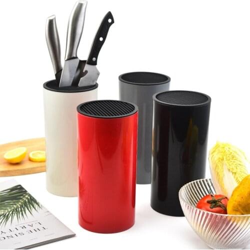 Multifunctiona kitchen Knife Stand Holder for knives Organizer Plastic Shelf Cutlery Knife Block Rack Kitchen Accessories