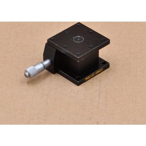MELLES GRIOT Z axis 40 * 40mm manual high precision displacement slide optical fine adjustment platform aluminum