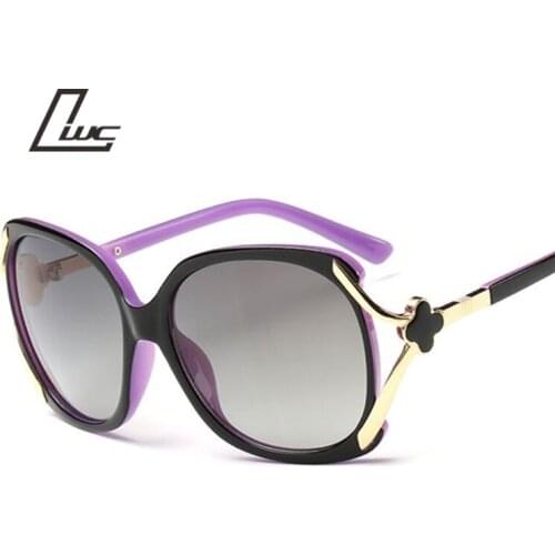 New 2016 Fashion Glasses Polarized Sunglasses Women Brand UV400 Sun Glasses Brand Cross Logo Oculos Gafas De Sol Feminino
