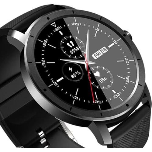 HW21 2021 New Smartwatch Full Touch Screen Music Player Remote Camera Heart Rate Smart Watch Men Fitness Bracelet DIY Watch Face