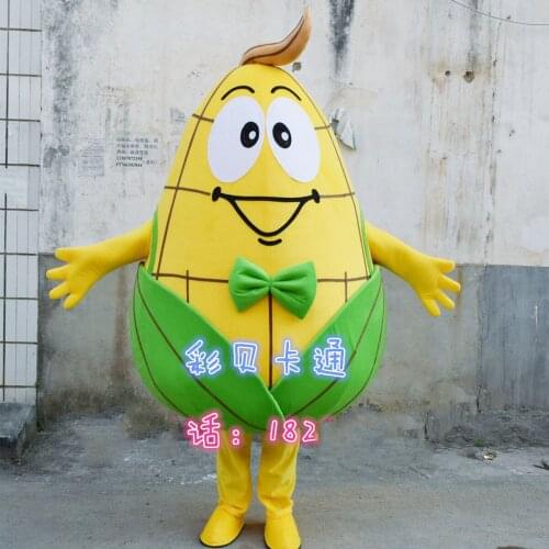 Vegetables Theme Anime Cosplay Costumes Corn Cartoon Mascot Costumes Carnival Fancy Dress Halloween Party Performance Costume