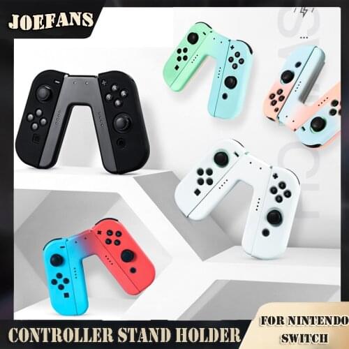 Charging Station Charger for Nintendos Switch Joycon Bracket Gaming Grip Handle Controller NS Switch JoyCon Gamepad Stand Holder